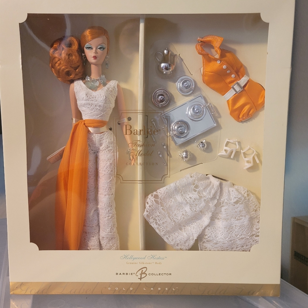 Hollywood Hostess Gift Set Silkstone Barbie Doll (Barbie Fashion Model Collect)